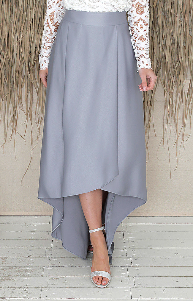 Tessa Skirt - Dusty Blue