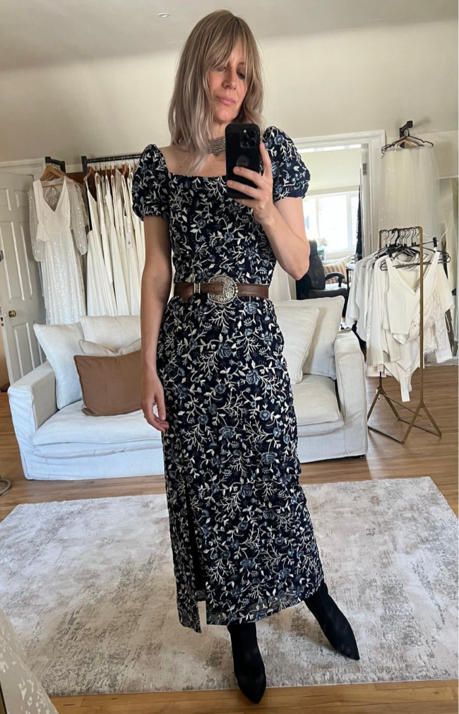 Celine Dress  - Midnight