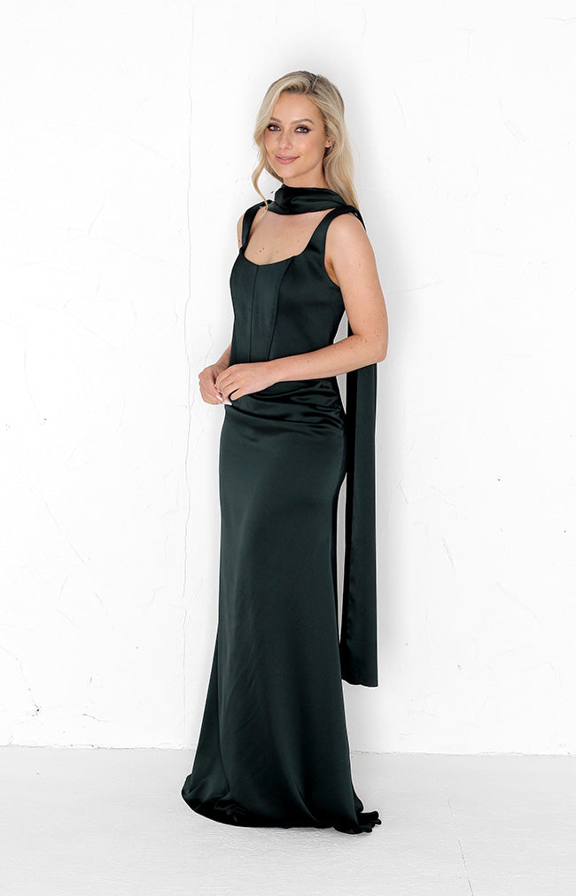 Harlow Skirt - Forest Green