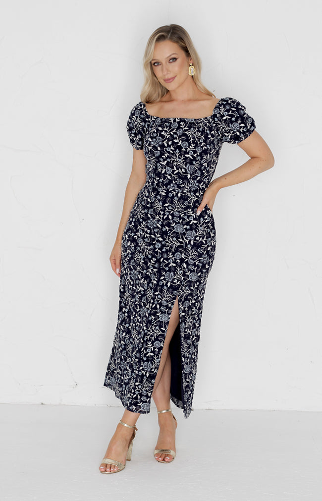 Celine Dress  - Midnight